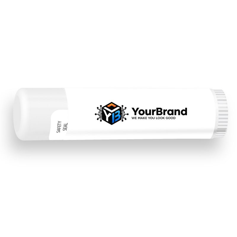 Premium SPF 15 Broad Spectrum Lip Balm with sample YourBrand logo imprint